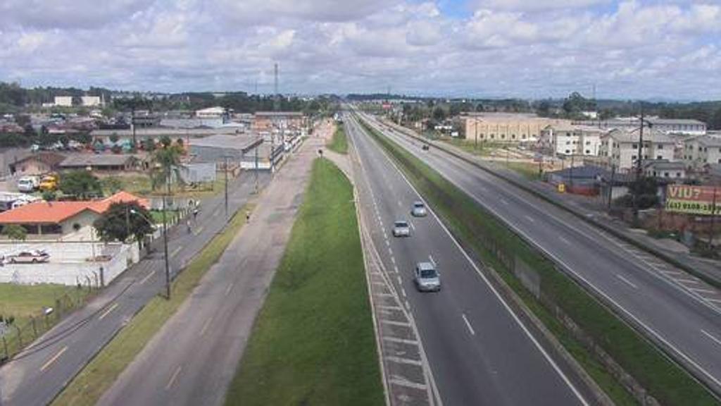 Na BR-277, que liga Curitiba ao Litoral, tranquilidade nos dois sentidos da via, no final da manhã deste domingo (31) | Divulgação
Ecovia