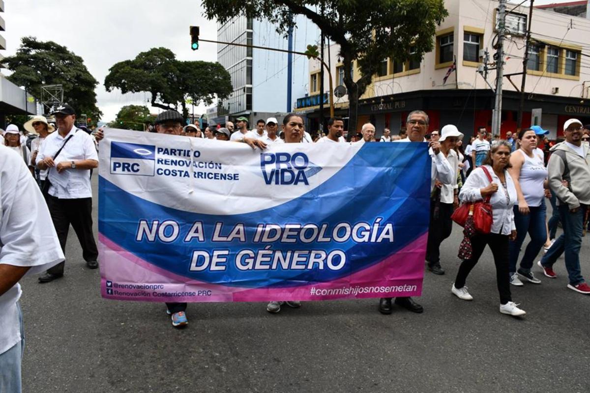 Líderes de cinco dos nove partidos com representação atual no Congresso da Costa Rica rejeitam a imposição da ideologia de gênero. | Conferencia Episcopal de Costa Rica.