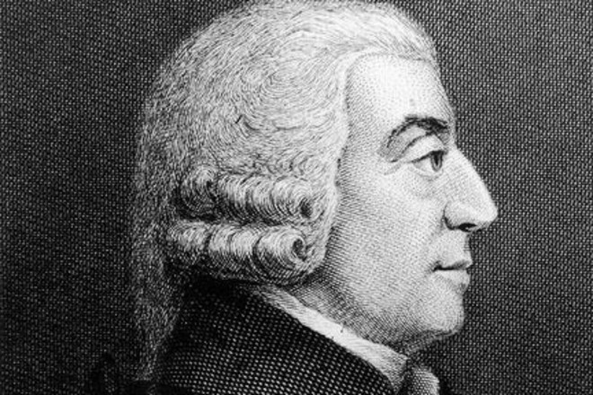 Adam Smith, escocês considerado o pais da economia moderna | Reprodução