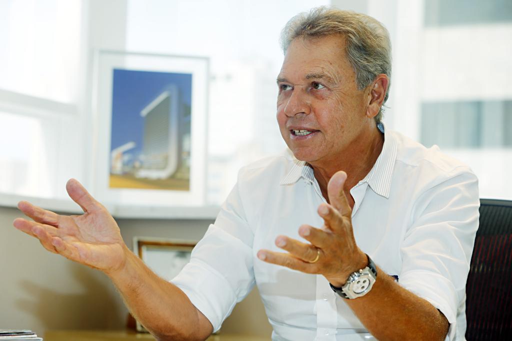 Joel Malucelli apoia a candidatura de João Carlos Vialle. | Albari Rosa/Gazeta do Povo