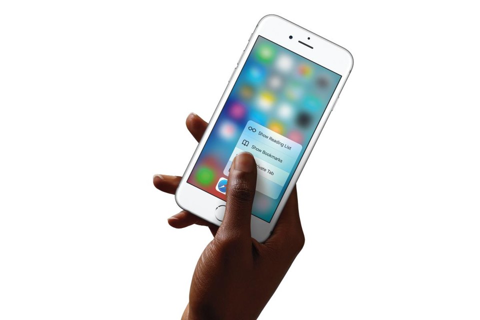 O iPhone 6s trouxe o recurso 3D Touch como grande novidade. | Apple/Divulgação