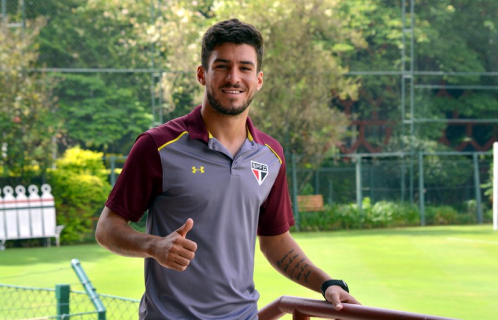 Atacante Marcinho. | Foto: Érica Leonan/saopaulofc.net
/