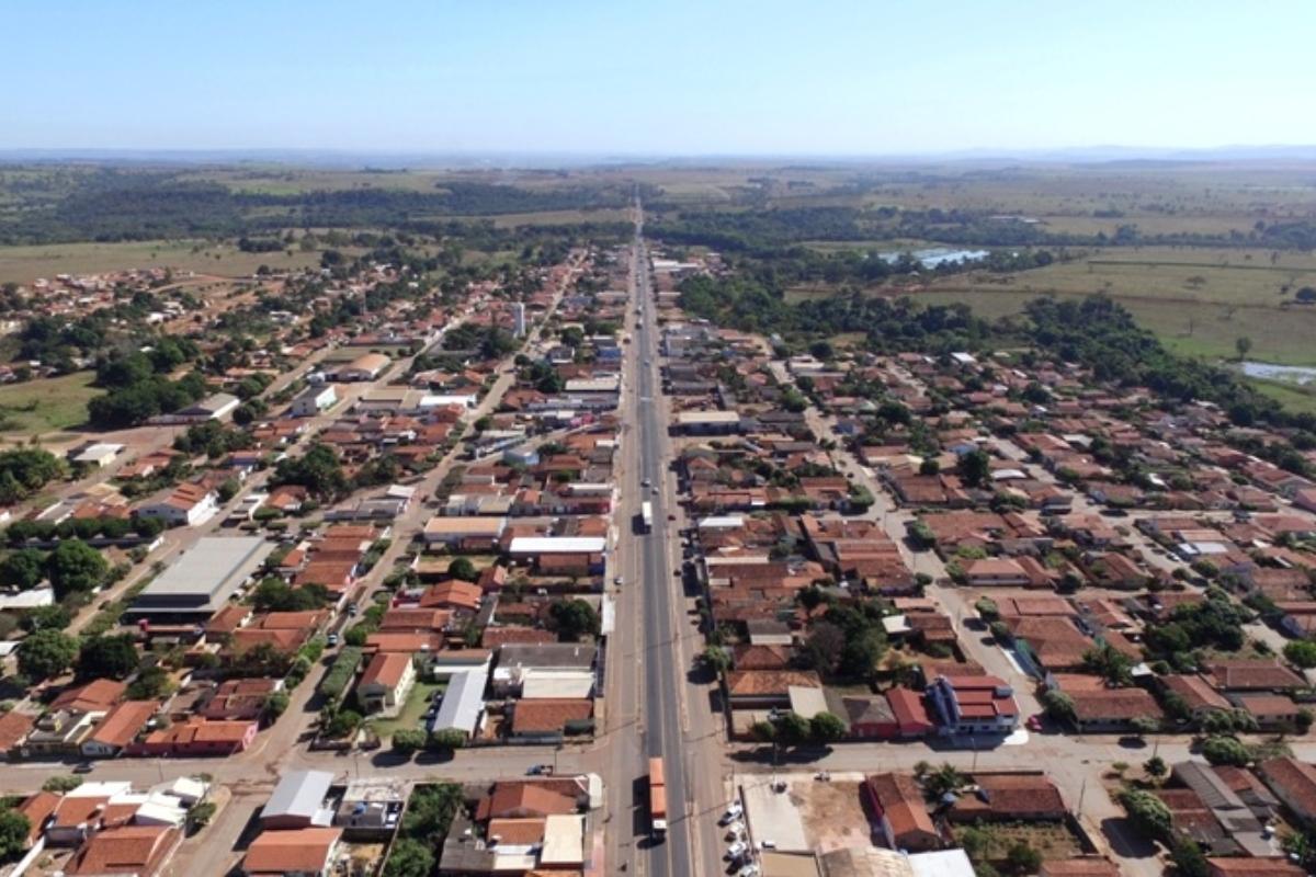 Vista aérea de Juscimeira (MT), onde o caso aconteceu | Prefeitura de Juscimeira