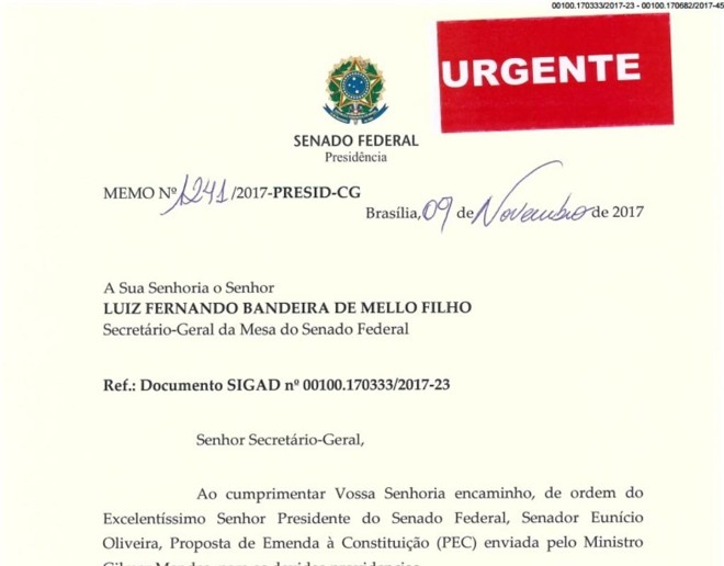 | Reprodução/Senado