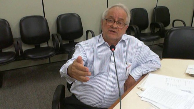 Detalhe do vídeo do depoimento de Abib Miguel, conhecido como Bibinho, à Justiça. | Reprodução/