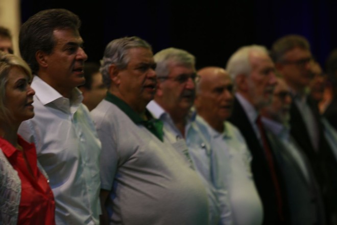 Produtores rurais, lideranças do setor e autoridades fizeram parte do público. | Jonathan Campos/Gazeta do Povo