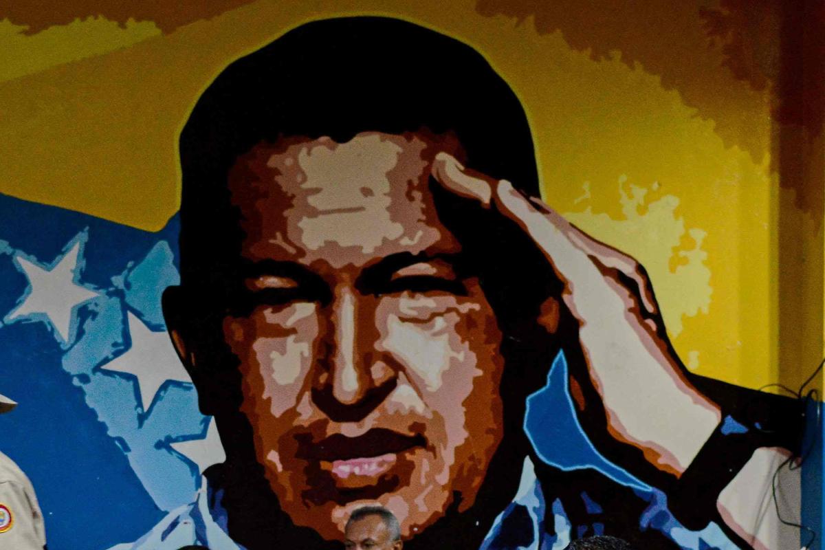 A maior parte da propina teria sido paga por empresas chinesas que queriam explorar petróleo na Venezuela, na época de Chávez | FEDERICO PARRA/
AFP