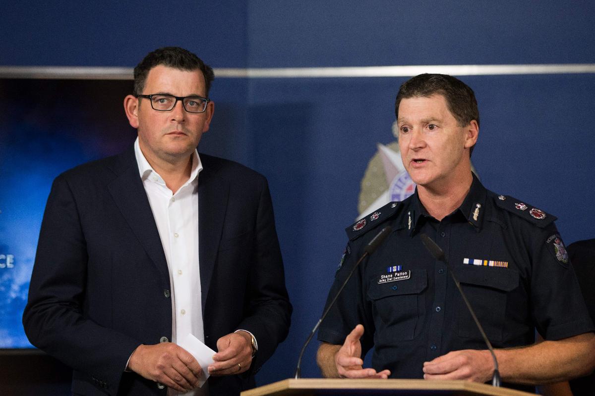 O premiê do Estado da Vitória, Daniel Andrews, e o comissário chefe em exercício, Shane Patton, disseram não acreditar que se trata de um ato terrorista. | MARK PETERSONAFP