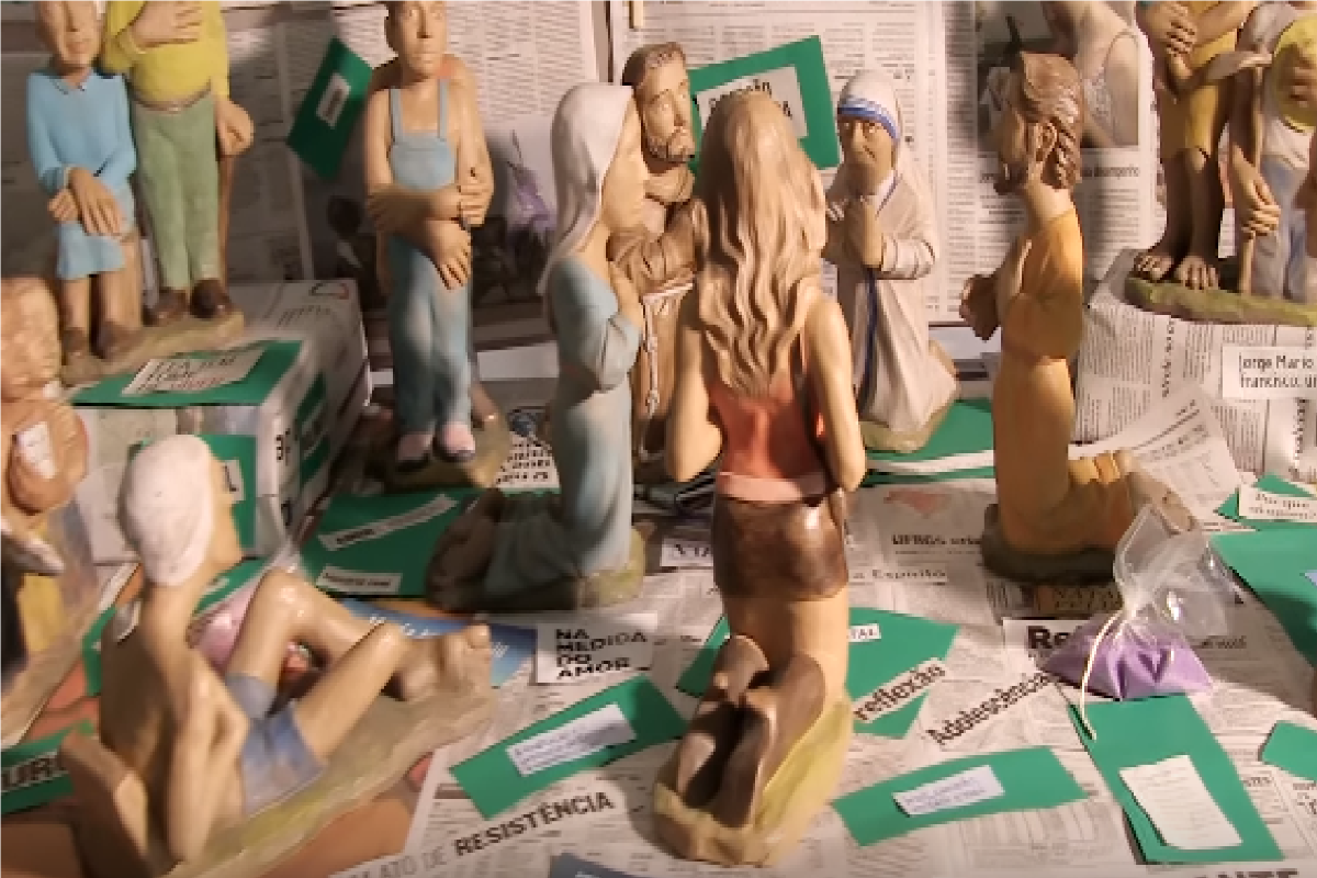 Presépio “Prediletos do Senhor” | Reprodução