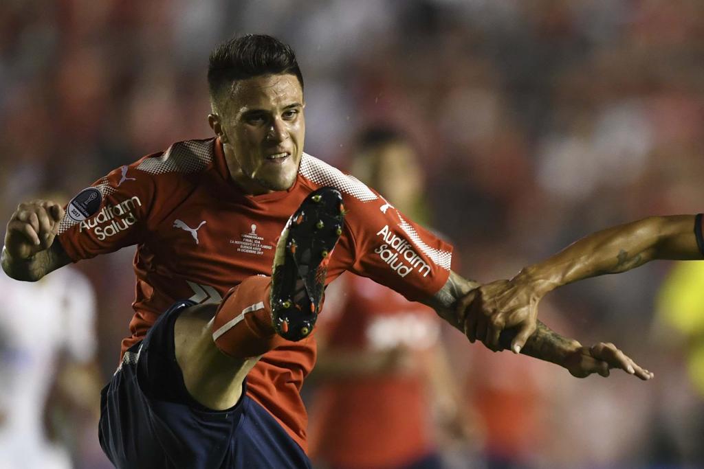 Fabricio Bustos, do Independiente. | EITAN ABRAMOVICH/AFP