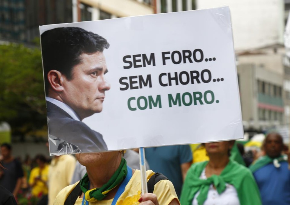 Atos em 32 cidades testam poder de mobilização em defesa da Lava Jato | Aniele Nascimento/Gazeta do Povo