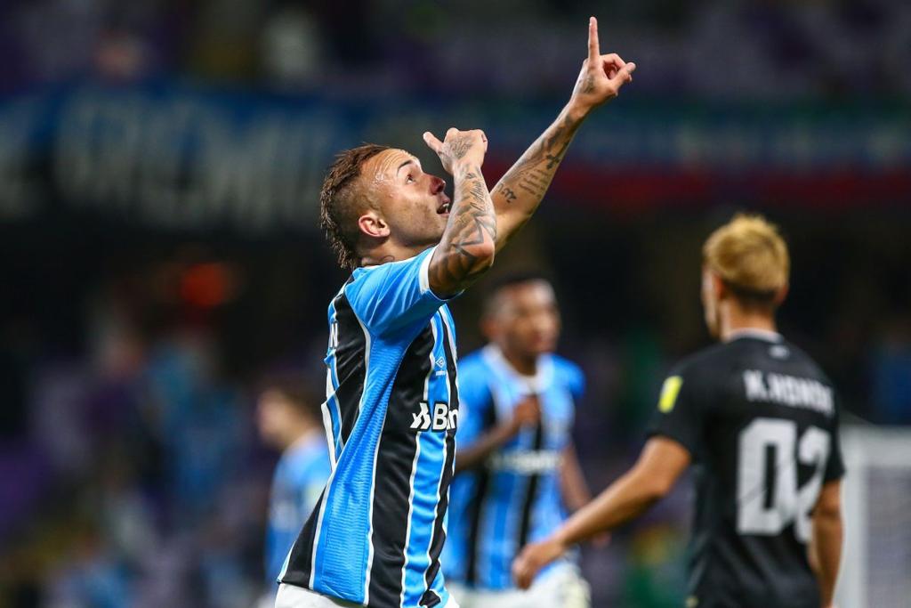 Everton entrou no segundo tempo e garantiu a vitória gremista. | Lucas Uebel/Grêmio FBPA