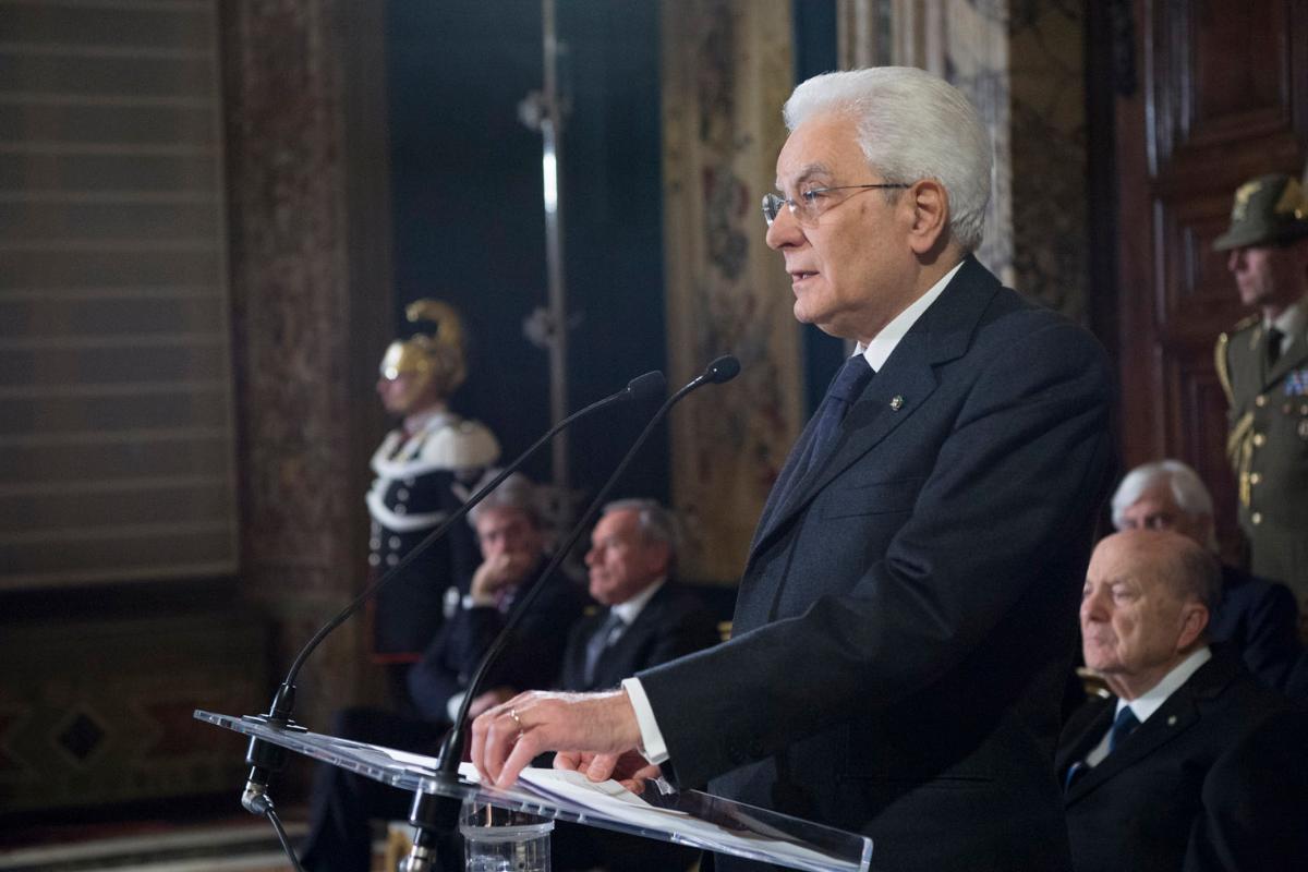 O presidente italiano Sergio Mattarella assinou decreto nesta quinta-feira (28). | Francesco AmmendolaGoverno da Itália