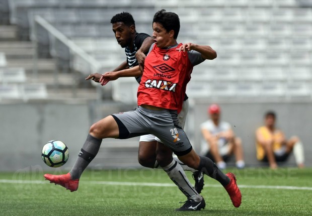 Lance do jogo treino entre Atlético e Operário | Divulgação/Atlético-PR/