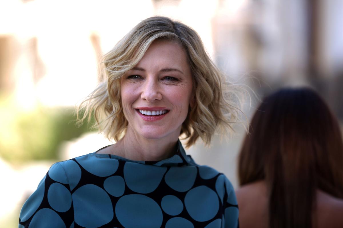 Ao lado de outras figuras públicas, Blanchett acaba de criar a fundação Time's Up para ajudar vítimas do assédio sexual | PATRICK BAZ/AFP