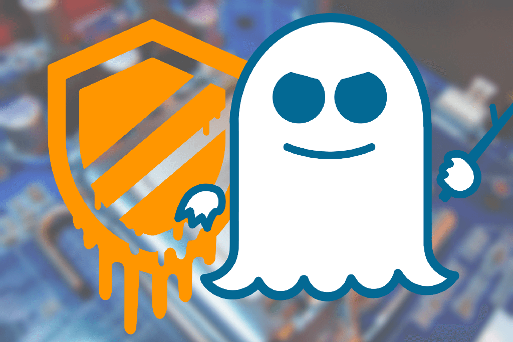 Logos das falhas Meltdown e Spectre. | Universidade de Graz/Reprodução