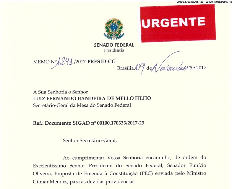 | Reprodução/Senado