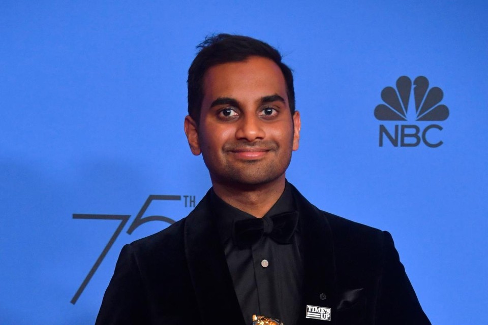 Aziz Ansari ganhou o Globo de Ouro na categoria de Melhor Ator em série de comédia ou musical na semana passada por sua atuação em "Master of None" | FREDERIC J. BROWN/AFP