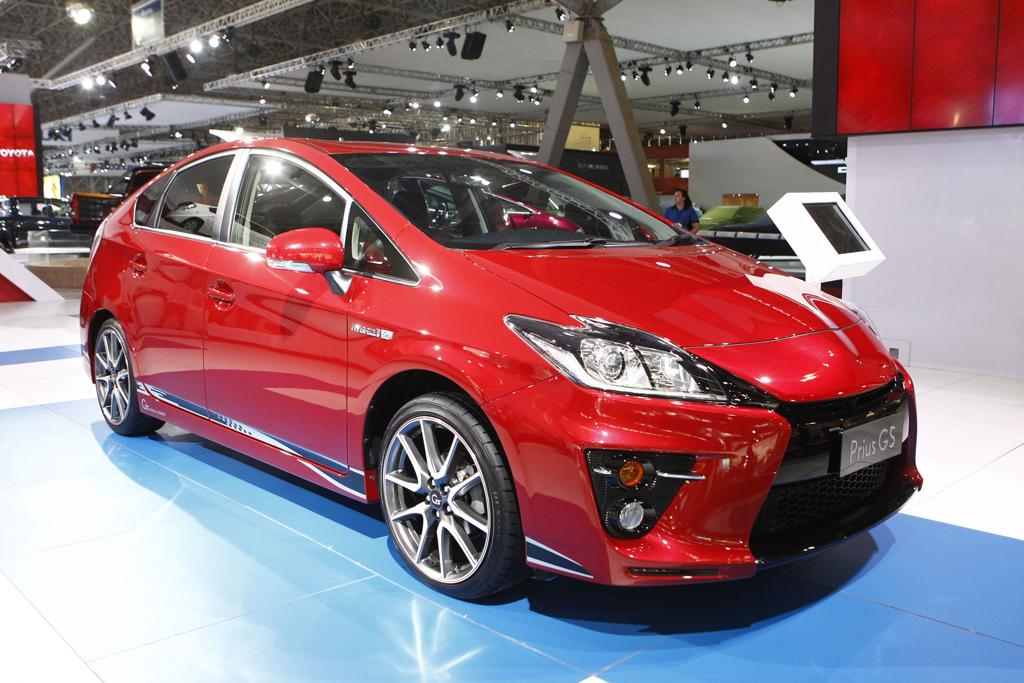 Toyota Prius, apresentado no Salão do Automóvel de São Paulo, em 2012. | Antônio More /
Gazeta d Povo