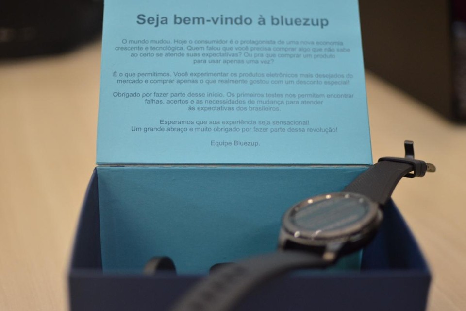 Bluezup dá três dias para usuário testar os produtos, antes de decidir se compra ou não | Bluezup/
Divulgação
