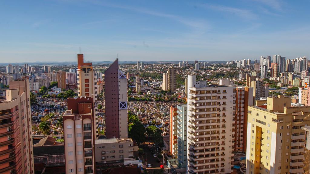 Imagem aérea de Londrina, no Norte do Paraná | Daniel Castellano/Gazeta do Povo/Arquivo