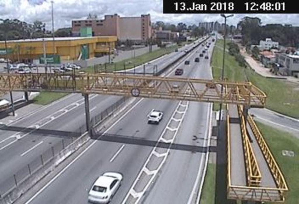 Na BR-277, número de veículos é o triplo do normal. | Reprodução/Ecovia