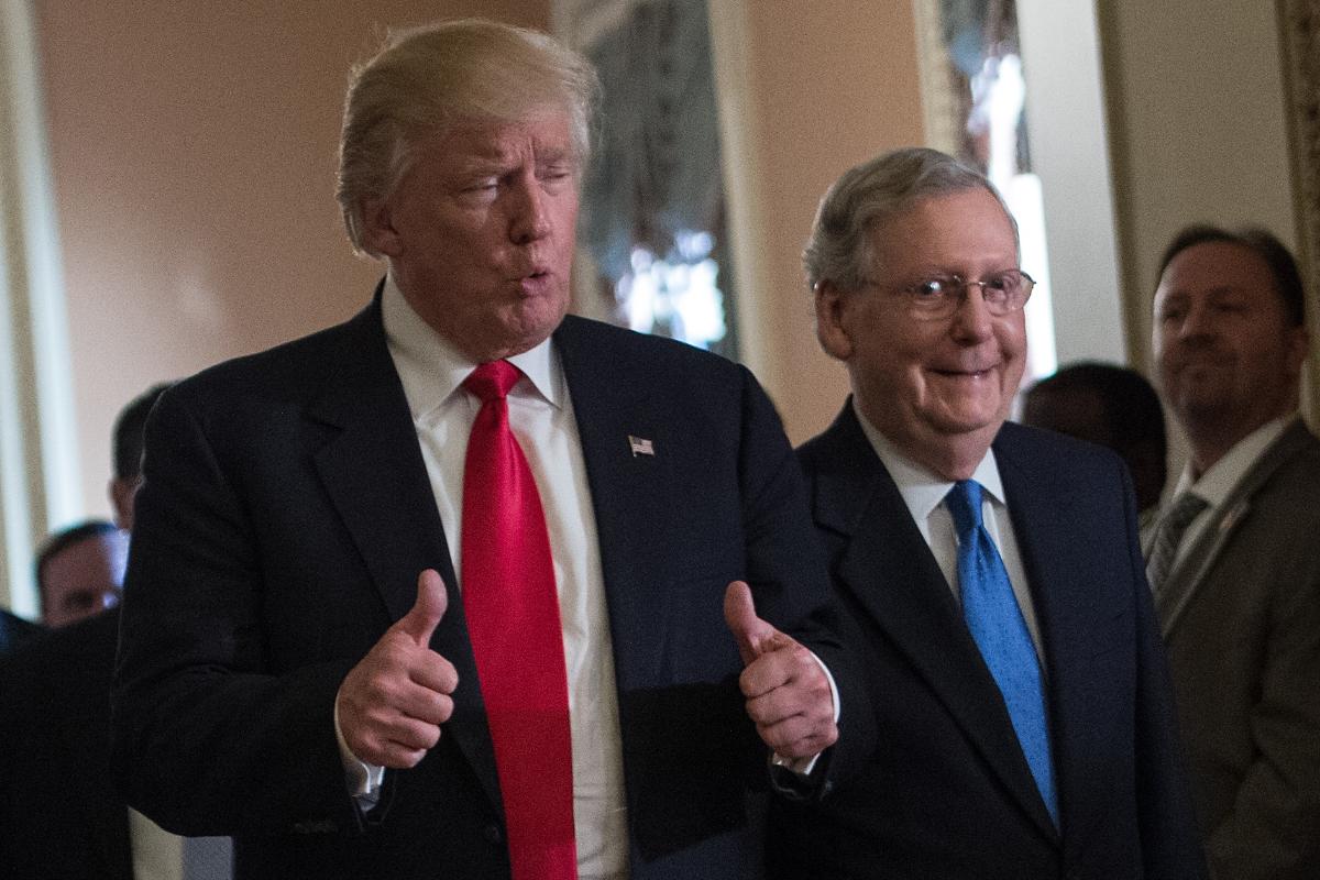 Os democratas, no entanto, exigem que uma solução seja negociada pelo governo Trump, que tem endurecido as políticas imigratórias do país | NICHOLAS KAMMAFP