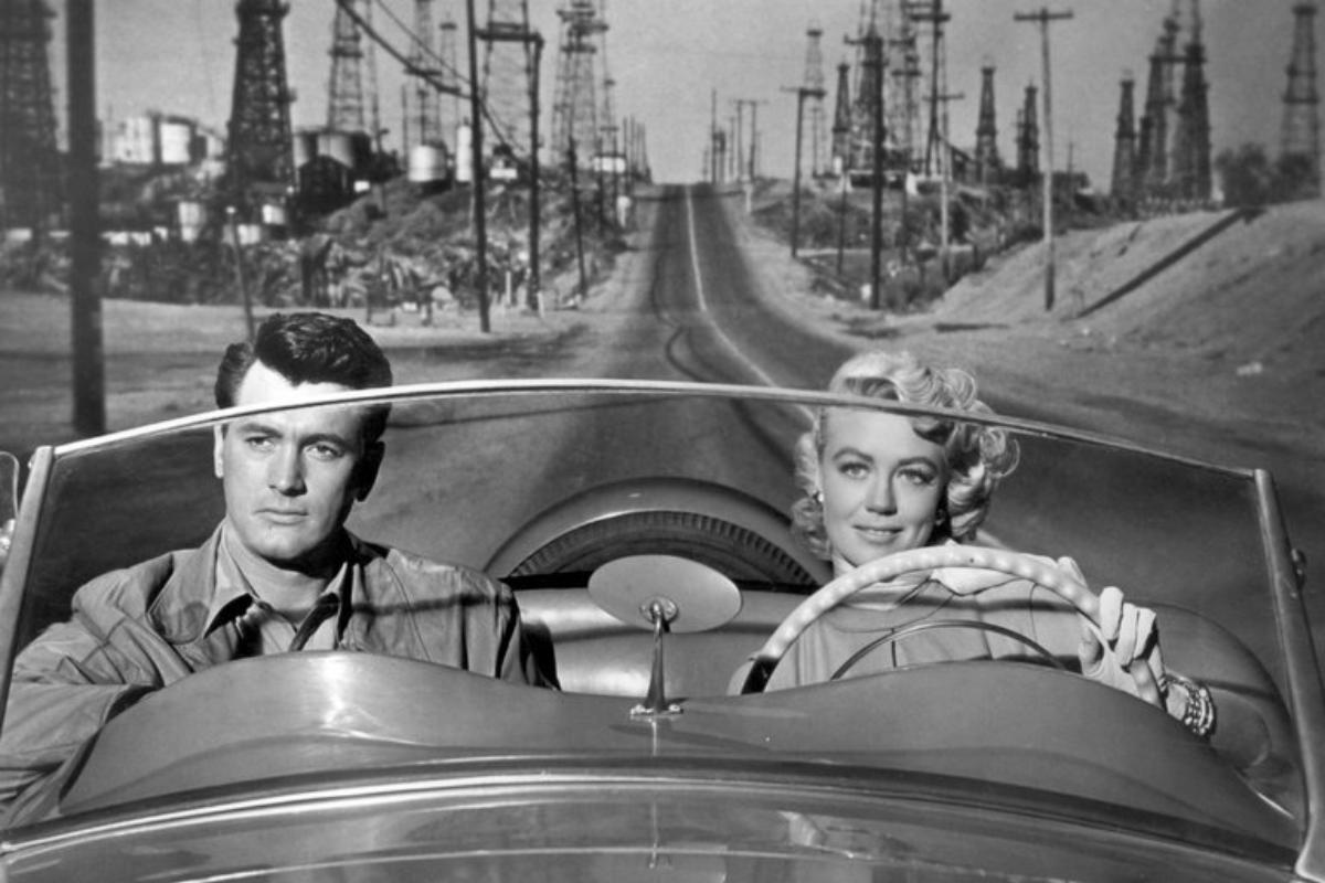 Dorothy Malone e Rock Hudson no filme “Palavras ao Vento” | ReproduçãoNYT