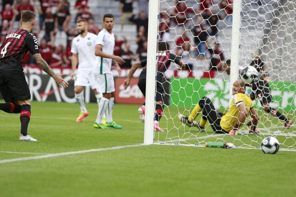 Atlético largou com vitória no Campeonato Paranaense. | Marcelo Andrade/Gazeta do Povo