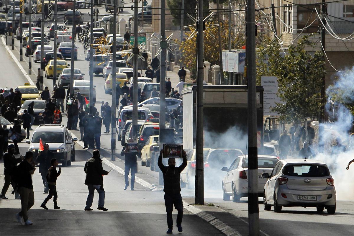 Emenda é aprovada em meio a crescentes tensões entre palestinos e forças israelenses após os Estados Unidos reconhecerem Jerusalém como capital de Israel. | MUSA AL SHAERAFP