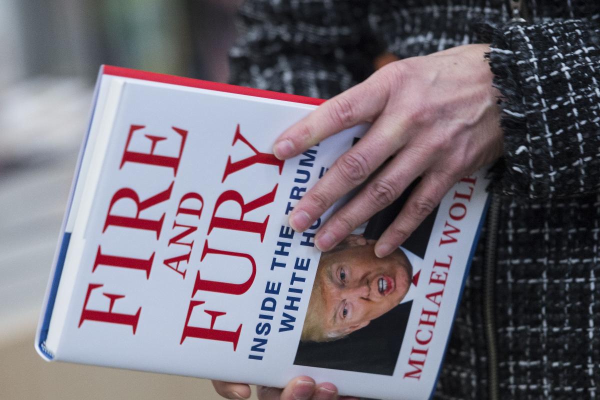 A Casa Branca classificou a obra de Wolf como "fofoca de tabloide" | ANDREW CABALLERO-REYNOLDS/
AFP