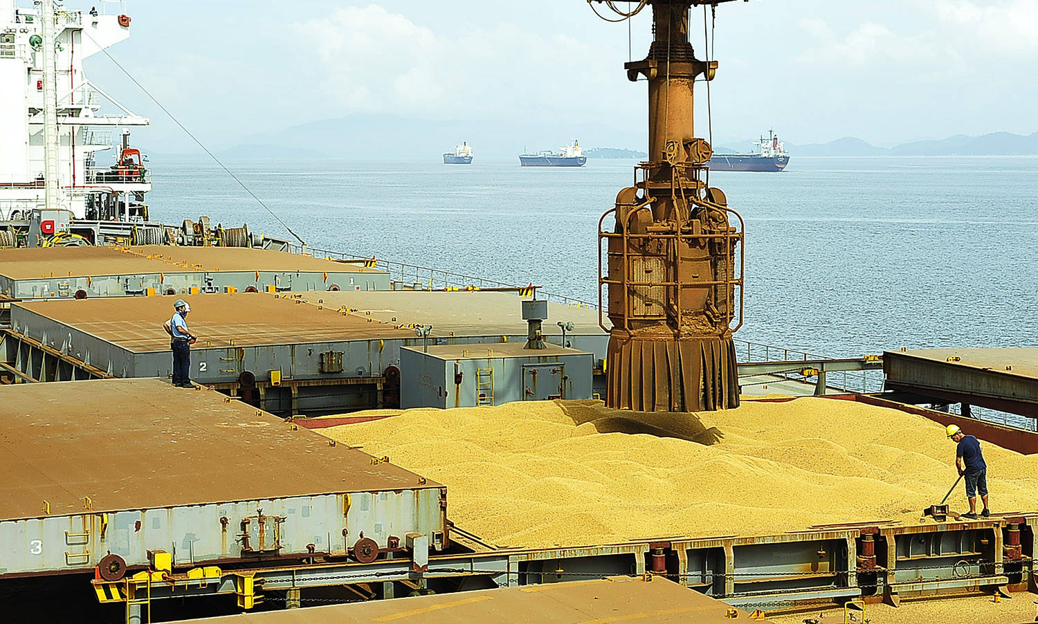 Segundo o diretor-presidente da Administração dos Portos de Antonia e Paranaguá (Appa), Luiz Henrique Dividino, exportações podem “entrar em colapso” se os terminais de grãos não receberem os investimentos previstos nos leilões. | Ivan Bueno/APPA