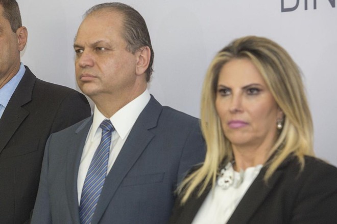 Ricardo Barros e Cida Borghetti | Divulgação/Itaipu