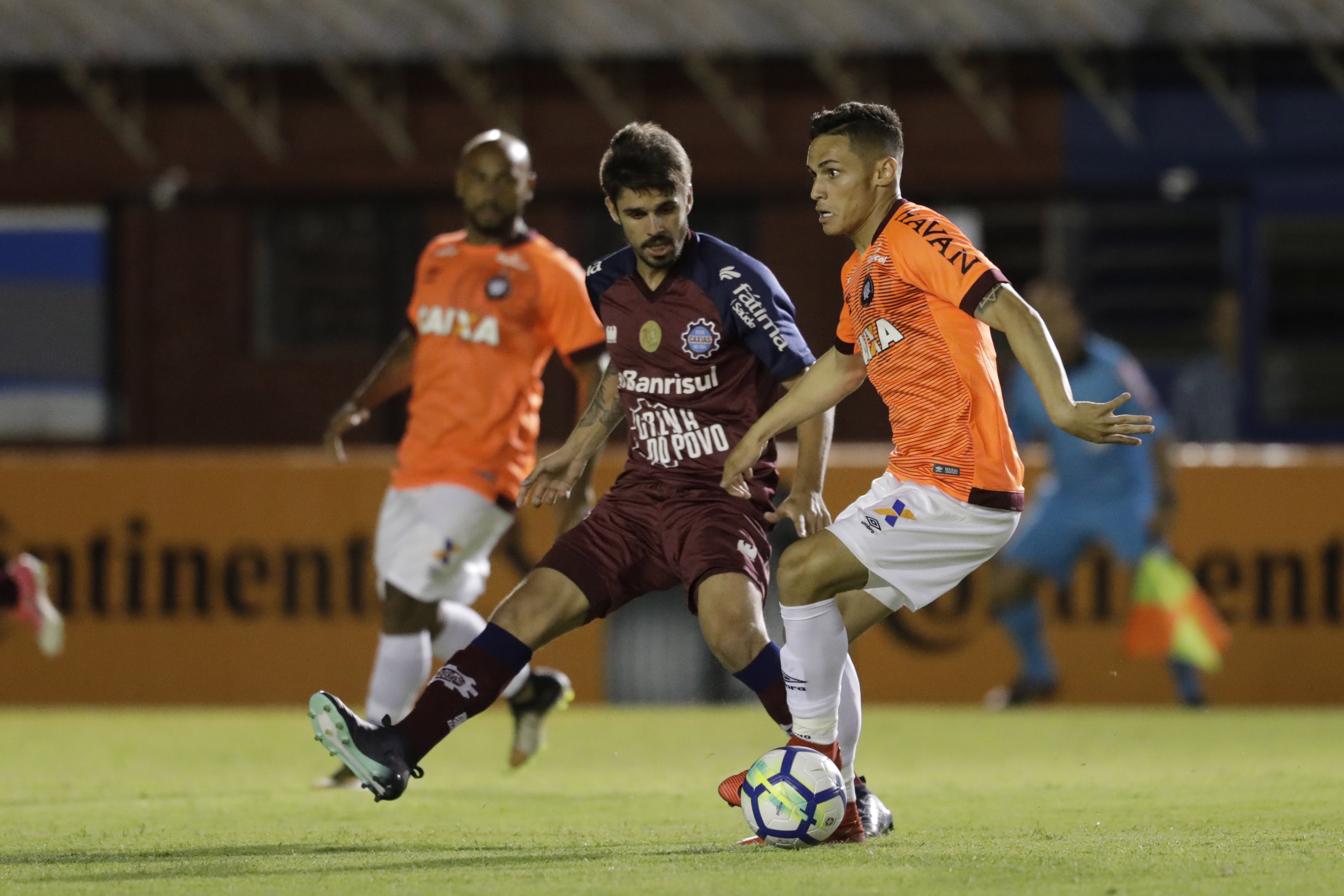 Meia Raphael Veiga foi um dos estreantes no Atlético contra o Caxias. | ITAMAR AGUIAR/ESTADÃO CONTEÚDO/