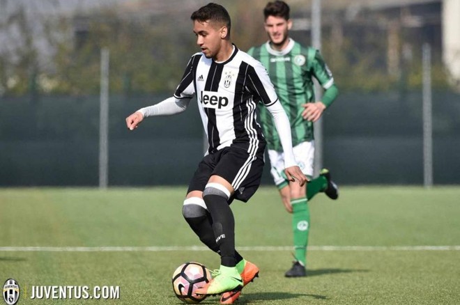 Matheus Pereira em ação pela Juventus. | Divulgação/Juventus