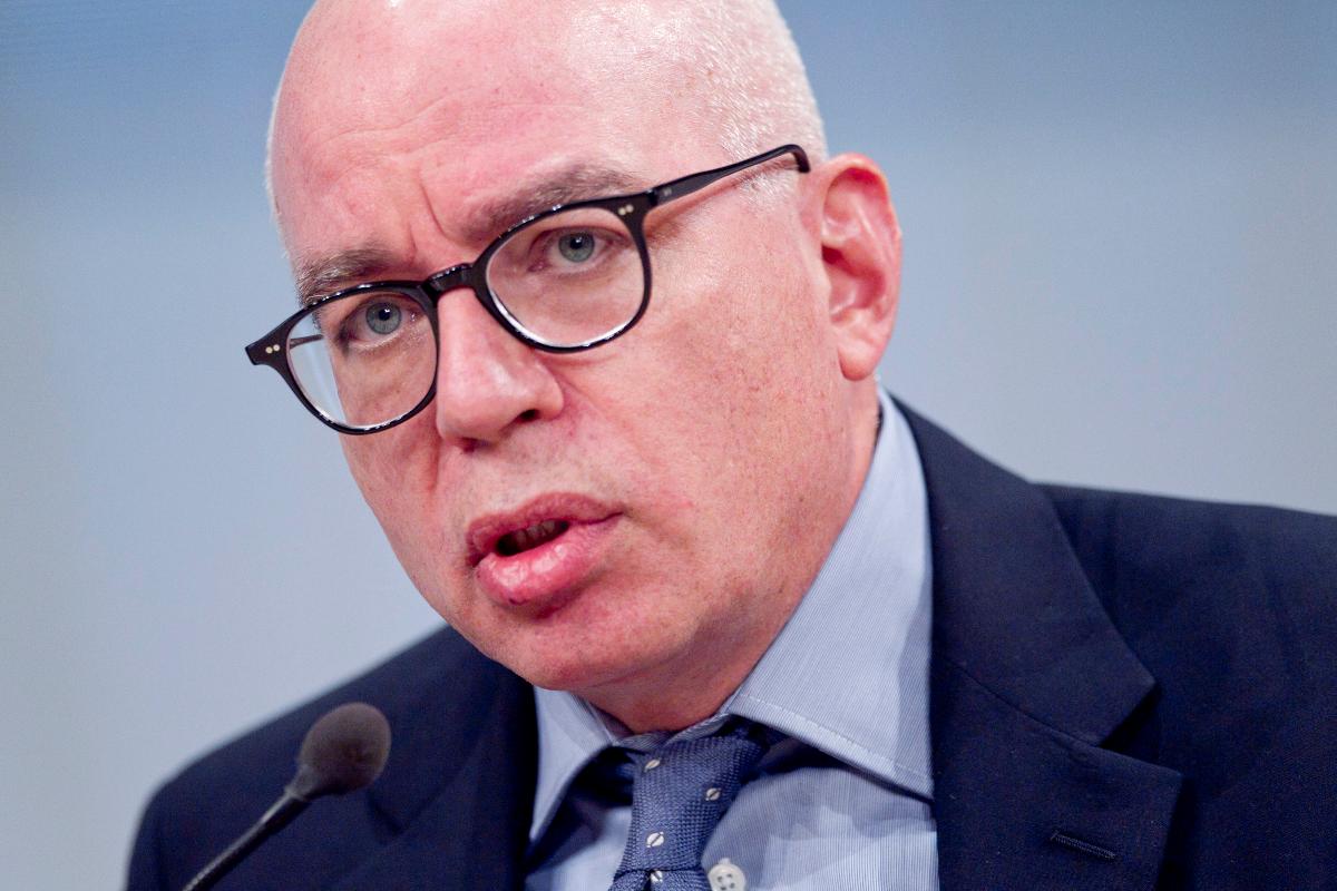 Michael Wolff, autor de “Fire and Fury: Inside the Trump White House” (Fogo e Fúria: Por dentro da Casa Branca de Trump, em tradução livre) | Andrew Harrer/
Bloomberg