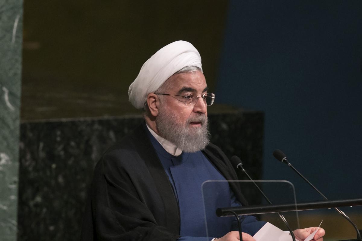 O presidente iraniano reconheceu que as preocupações do público vão além da economia, e incluem alegações de corrupção e falta de transparência do governo | Caitlin Ochs/Bloomberg