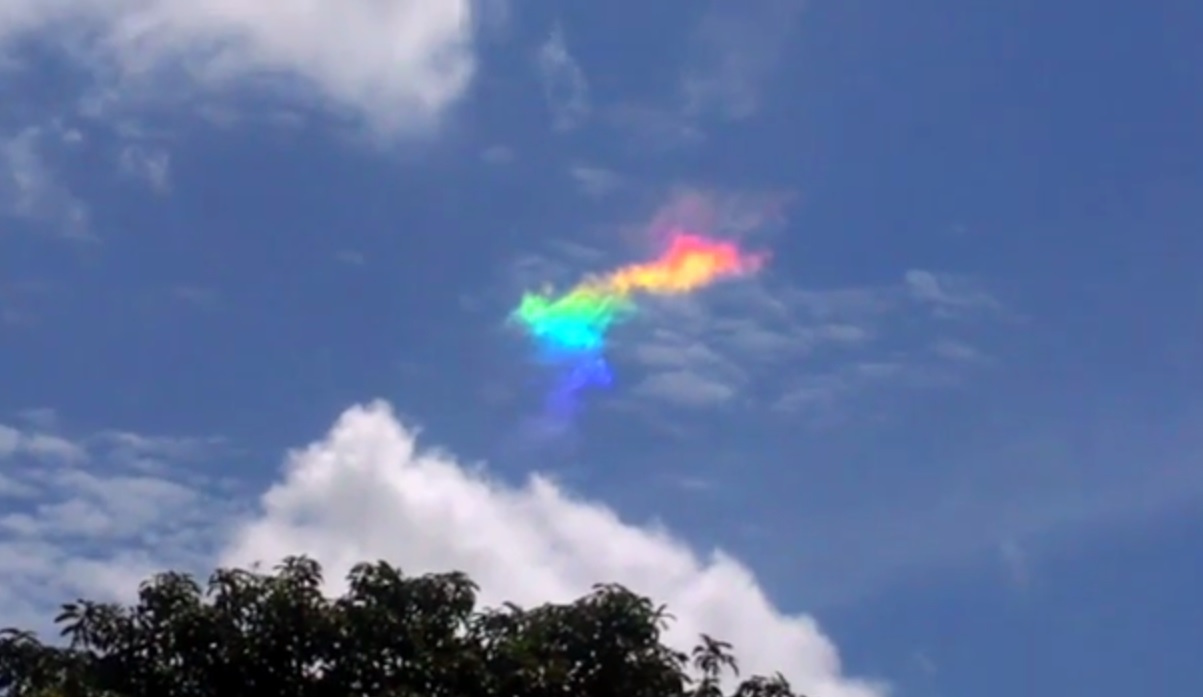 O fenômeno óptico é chamado de irisação | Reprodução