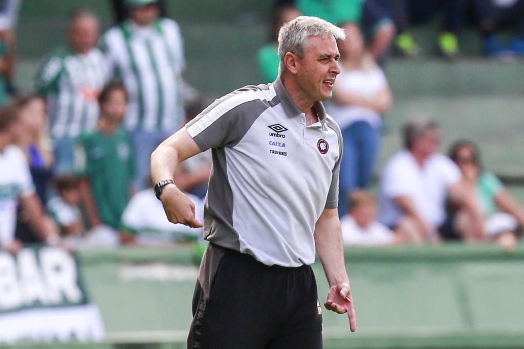 Treinador destacou o ótimo aproveitamento da equipe na largada do Estadual. | Marcelo Andrade/Gazeta do Povo