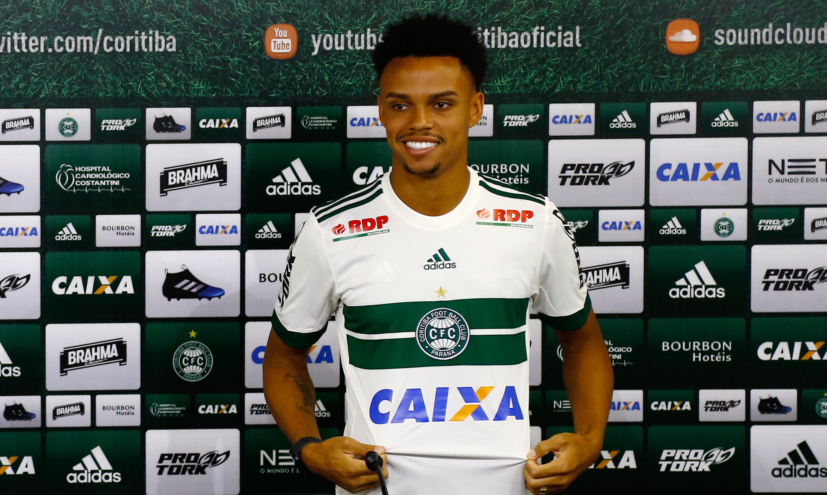 Pablo, novo atacante do Coritiba | Jonathan Campos/Gazeta do Povo/Gazeta do Povo