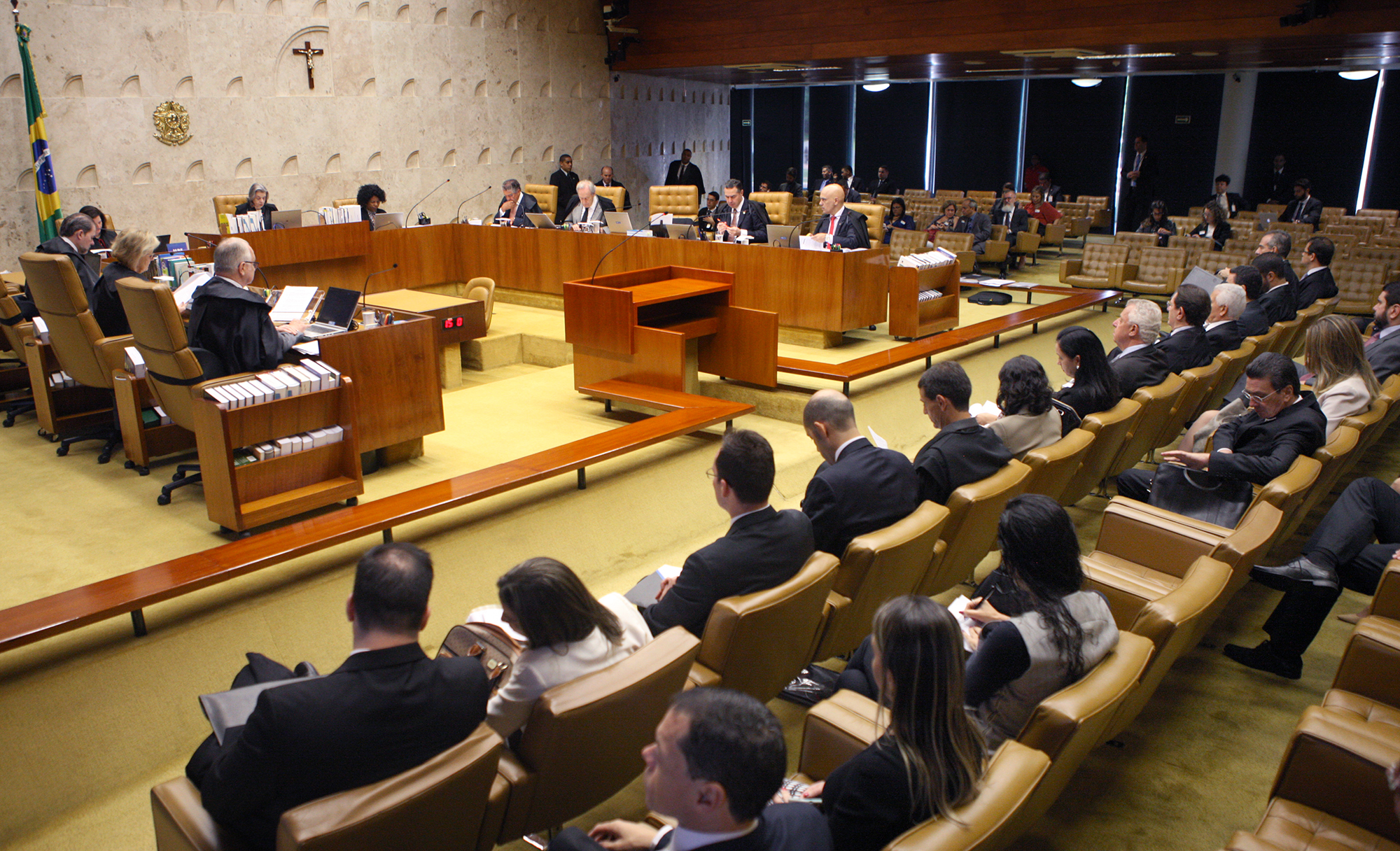 Na sessão desta quarta-feira, o STF também garantiu a constitucionalidade da maior parte dos dispositivos da Lei dos Planos de Saúde | Nelson Jr./SCO STF