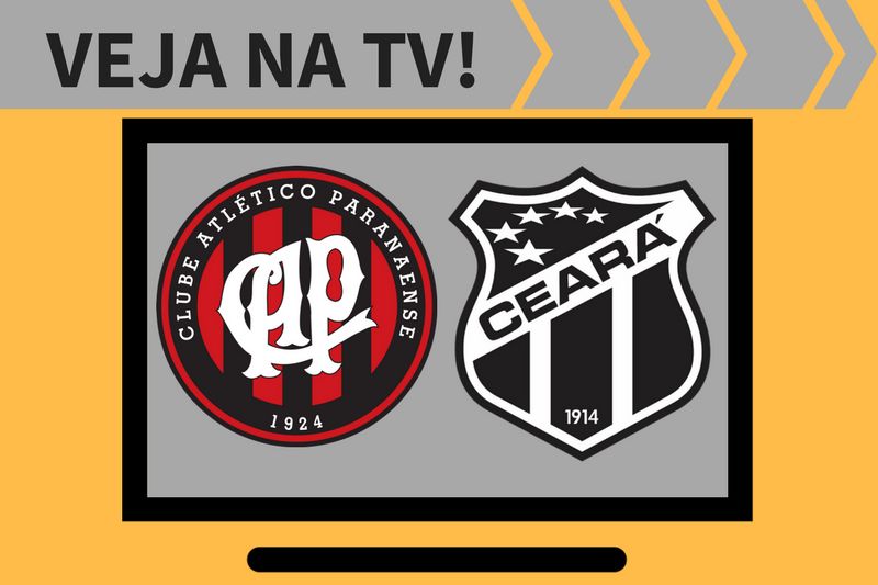 Atlético-PR x Ceará. | /