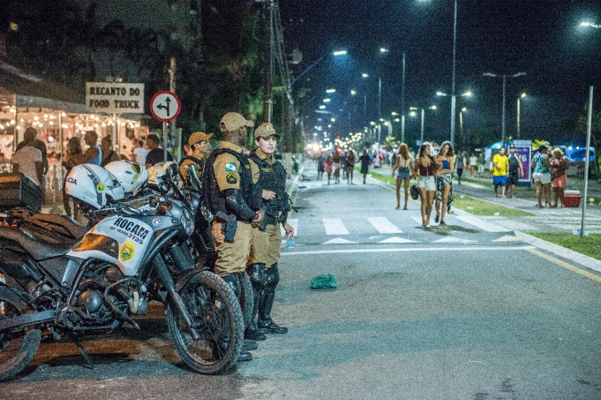 Depois da apresentação da Matimbanda, PMs que auxiliavam na dispersão do público foram atingidos pelo motorista, que trafegava na contramão. | Letícia Akemi
