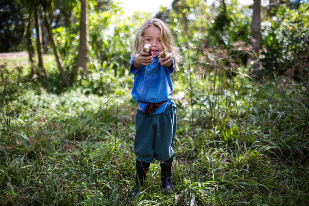 “Ao promover um relacionamento entre a criança, a comida e a produção de alimentos ensinamos aos mais jovens como estarem engajados com a própria saúde”, afirma Jaqueline Maisonpierre, diretora da New Haven Farms | Brunno Covello/Gazeta do Povo