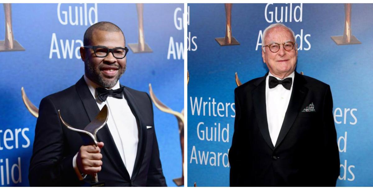 Jordan Peele (à esquerda) e James Ivory (à direita) |
