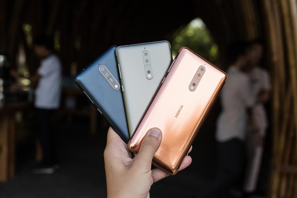 Nokia 8, o topo de linha da HMD Global. | Tinh te/Flickr