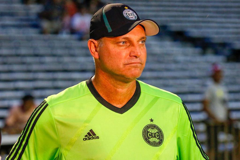 Técnico do Coritiba, Sandro Forner. | WILSON FILHO/FUTURA PRESS/