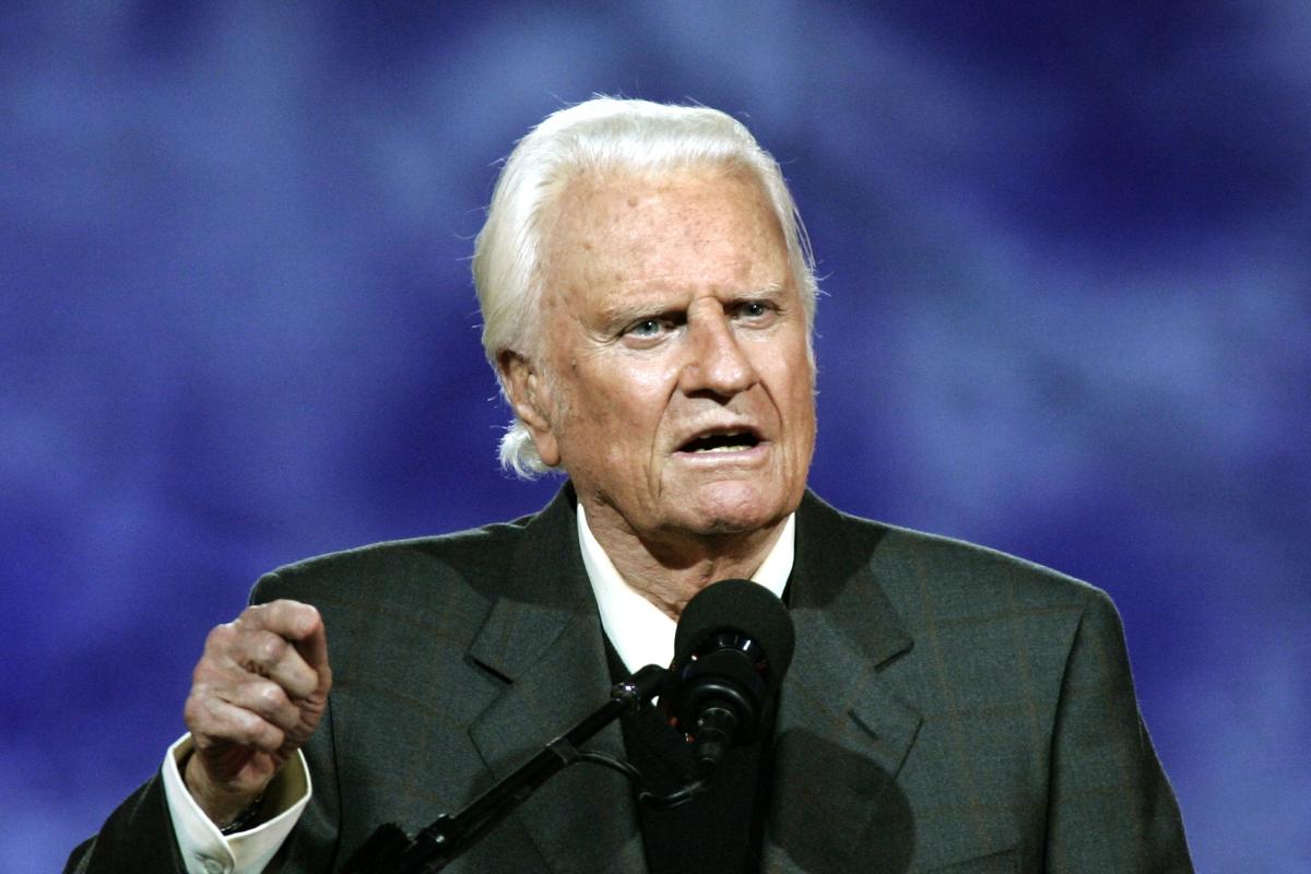 O pastor Billy Graham morreu em sua casa, na Carolina do Norte | TIMOTHY A. CLARY/AFP