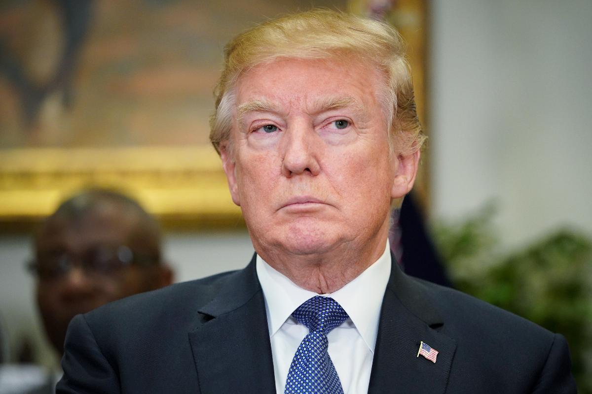 "Eles simplesmente os matam", teria dito Trump em relação aos países que aplicam a pena de morte aos traficantes de drogas | MANDEL NGAN
AFP