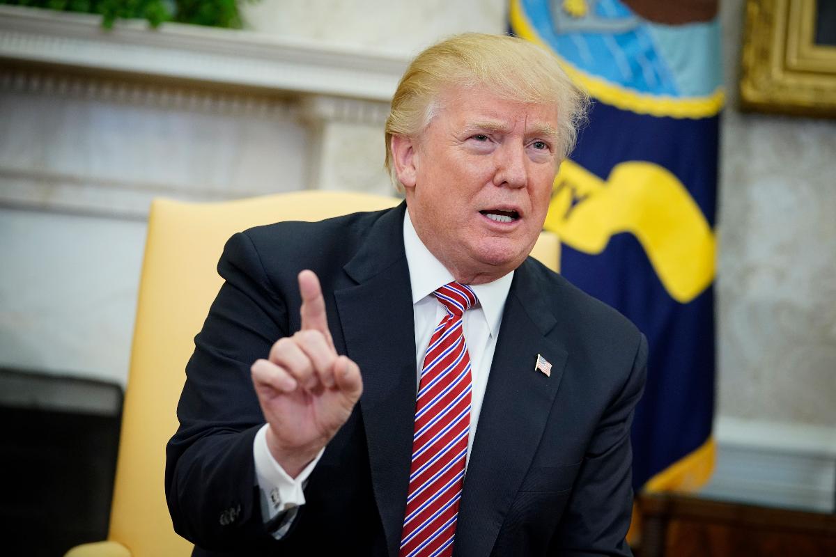 Presidente dos EUA, Donald Trump, orientou seus generais a planejarem um desfile que demonstrasse o poder militar americano | MANDEL NGAN
AFP